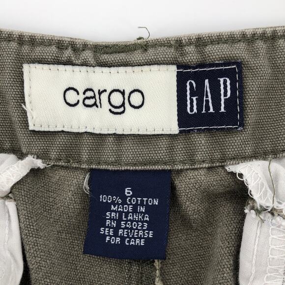 90s Gap cargo shorts 1990s vintage - Picture 5 of 6